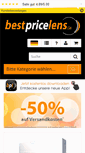 Mobile Screenshot of bestpricelens.de